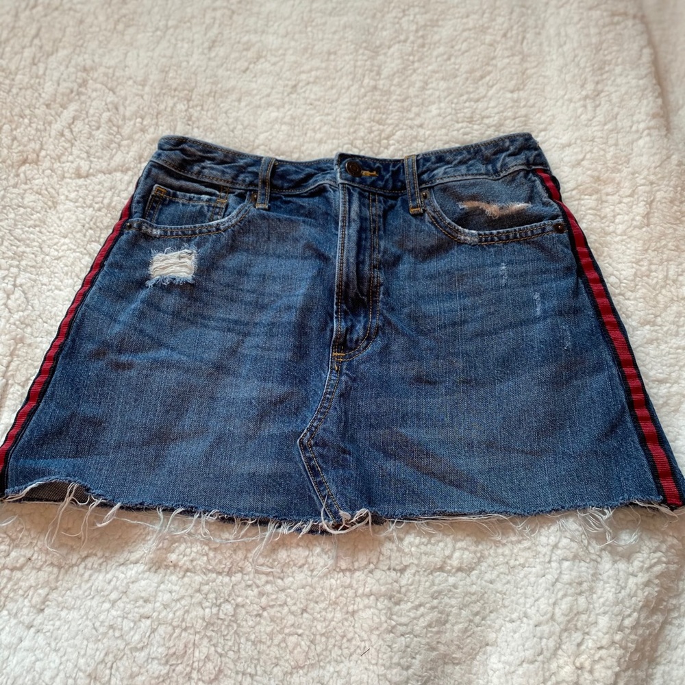 ☀️ Abercrombie & Fitch Jean Mini Skirt